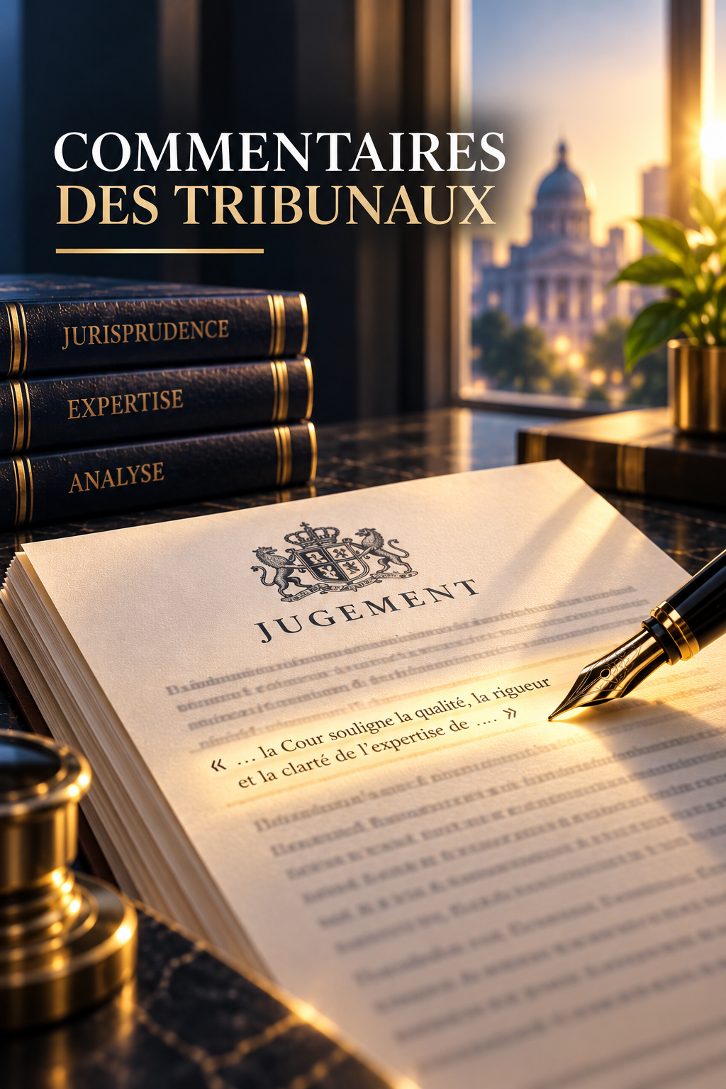 Commentaires des tribunaus