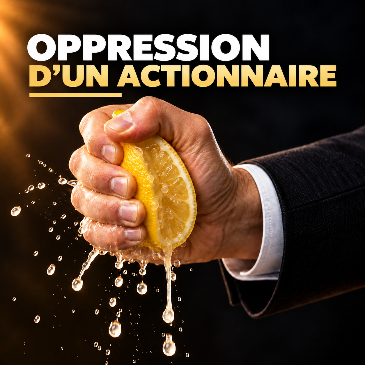 oppression d'un actionnaire