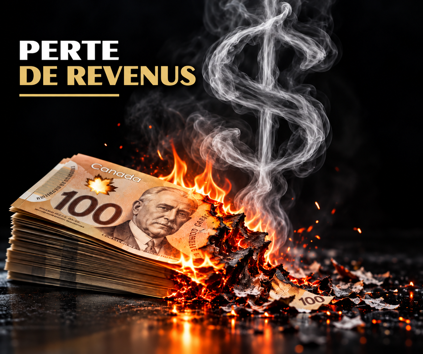 perte de revenus